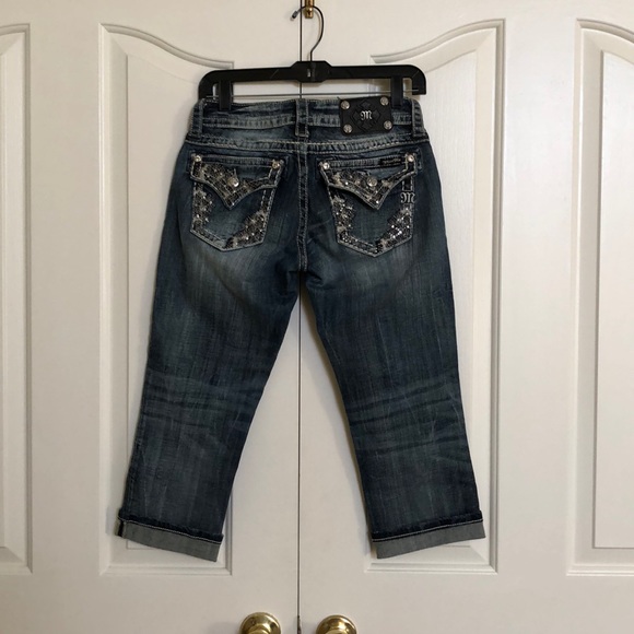 Miss Me cropped Capri size 27 - Picture 3 of 4